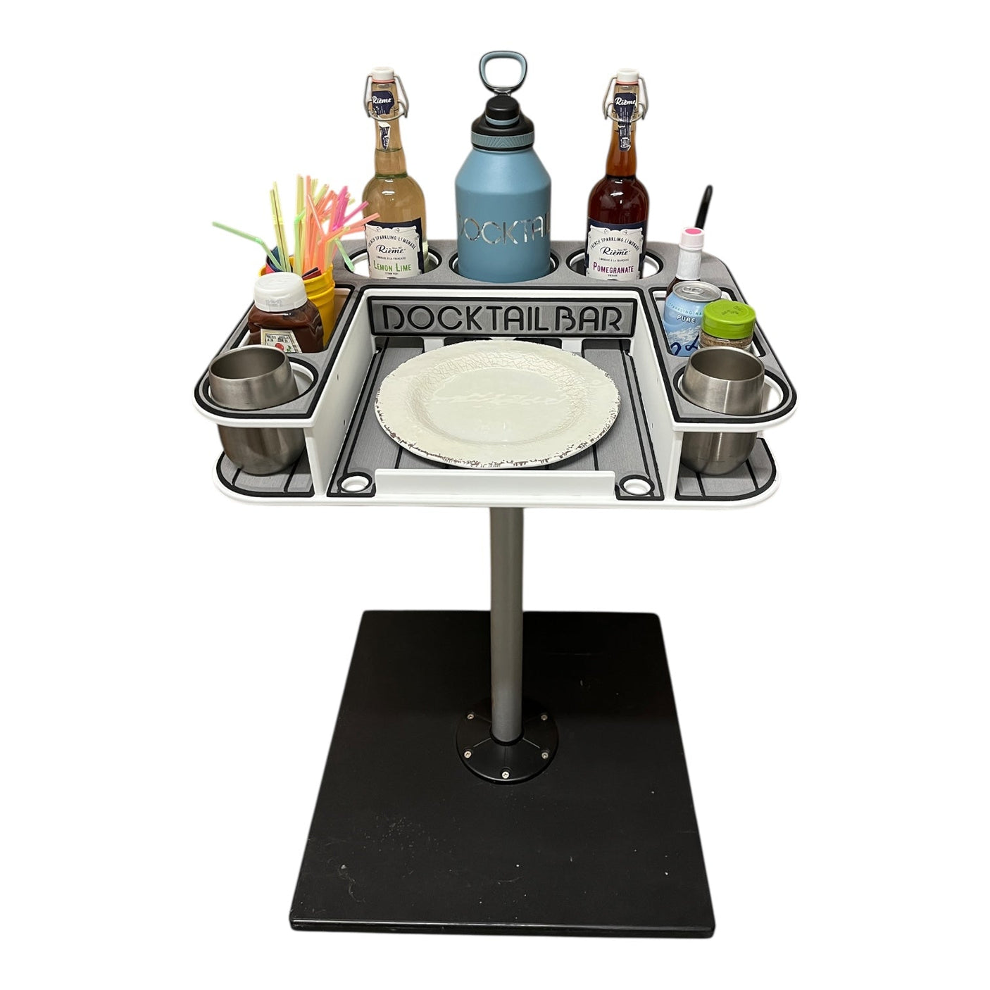 Docktail Butler Pedestal Table Top Replacement
