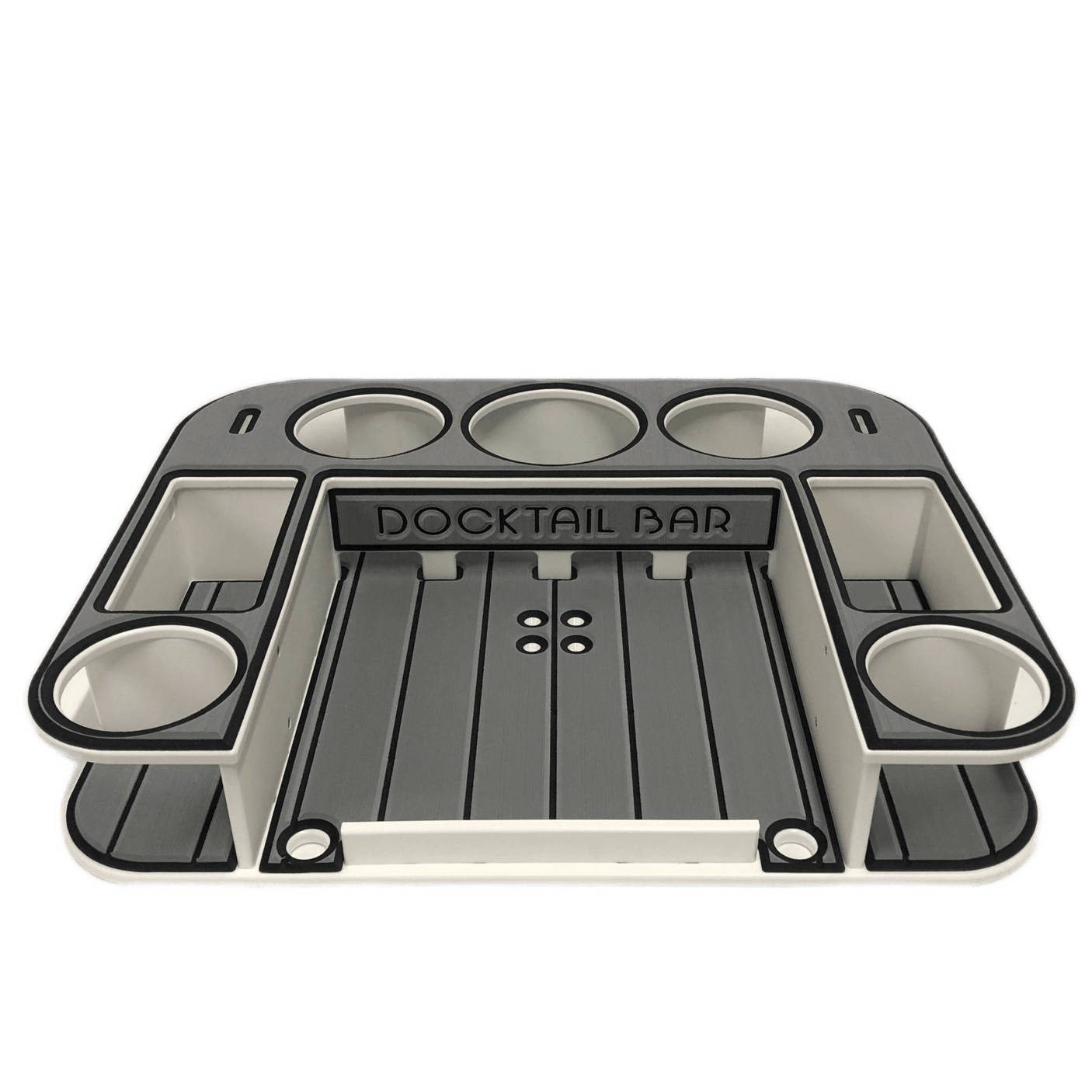 Docktail Butler with Pontoon Rail Mount