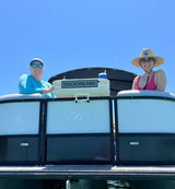 Docktail Butler with Pontoon Rail Mount