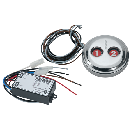 Harken Digital System Switch  Stainless Steel, 1/2 Buttons