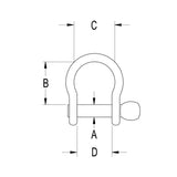 Ronstan Series 40 Bow Shackle