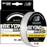 8 Strand No Fade Braided Fishing Line Series - Super Sleek & Smooth Braided Fishing Line - High Performance Fishing Line For Saltwater & Freshwater