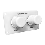 Flush Port Reroute - White Acrylic