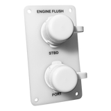 Flush Port Reroute - White Acrylic