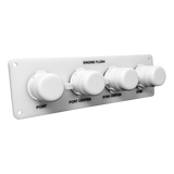 Flush Port Reroute - White Acrylic