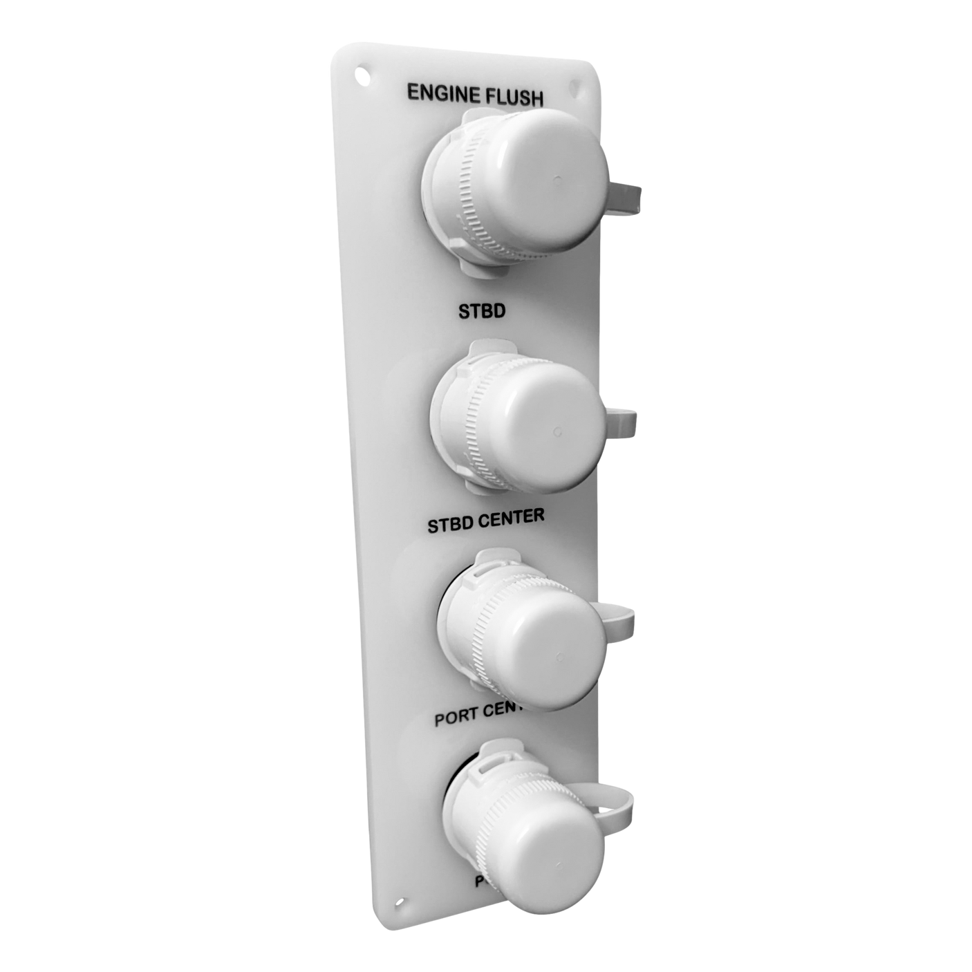 Flush Port Reroute - White Acrylic