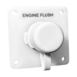 Flush Port Reroute - White Acrylic