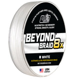 White 8X- No Fade- Ultra Performance 8 Strand