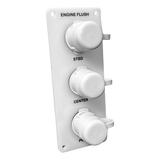 Flush Port Reroute - White Acrylic
